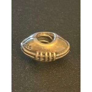 Pandora Sterling Silver Football Bracelet Charm 925 ALE Sports Bead